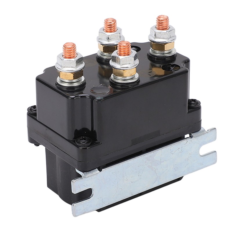 Winch Relay 250A Integrated Waterproof ABS Brass Electric Winch Relay