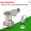 2" Teardrop Flanged Exhaust Vent Damper for UDS 16 30