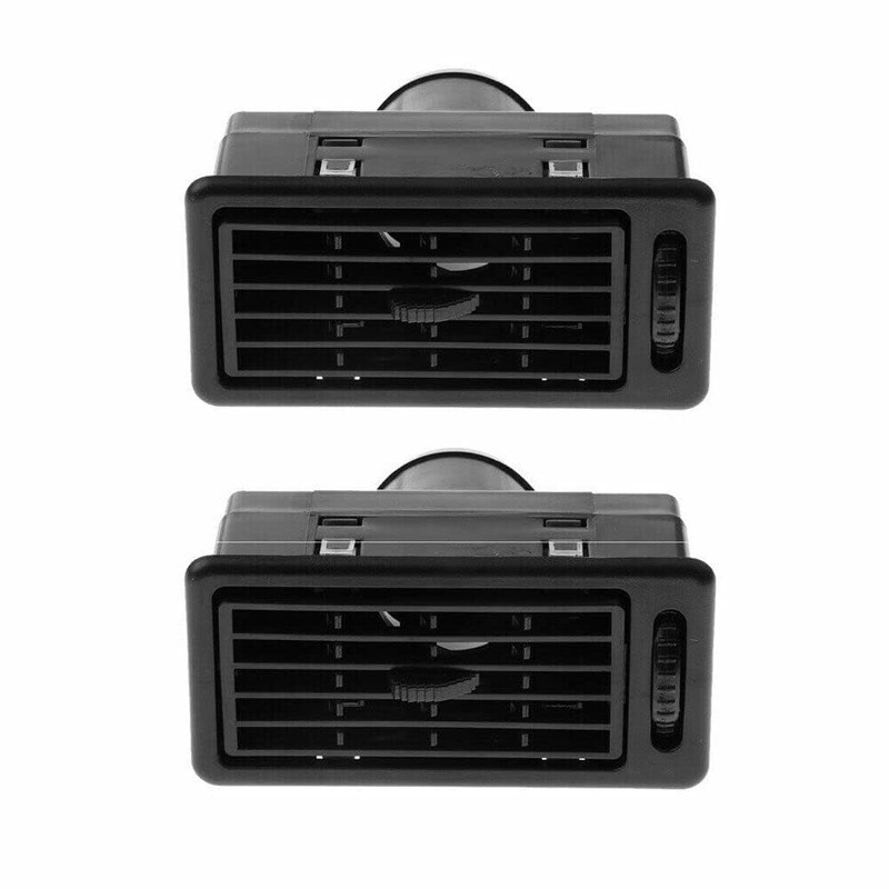 TEAMWILL 4Pcs Black Heat AC Air Exhaust Vent Dash Ventilation
