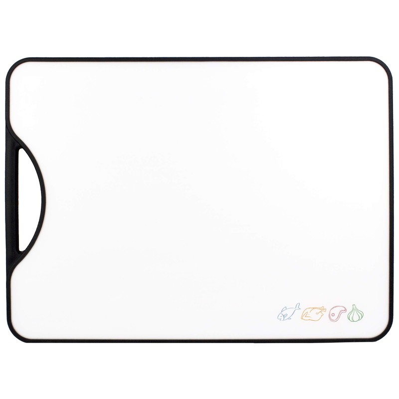 Totally Bamboo Poly-Boo Double Sided Bamboo and Poly Cutting Board,