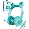 HyperGear Kombat Kitty Gaming Headset Green