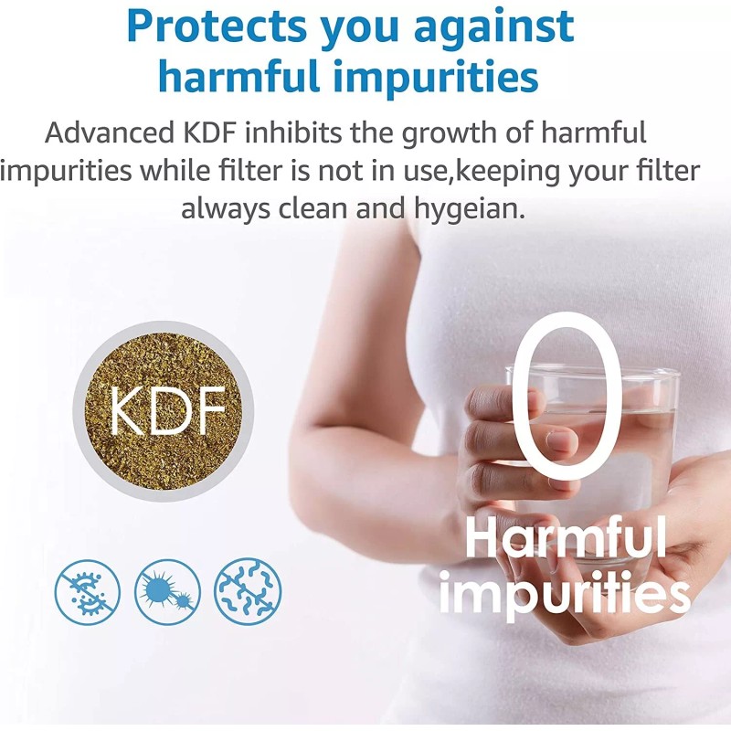 AQUA CREST RV Filter, RV Inline Hose Water Filter,Garden and