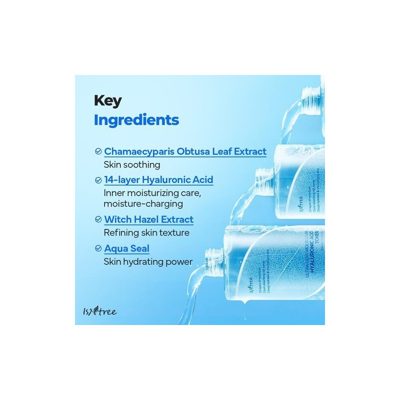 Isntree [Isntree]Ultra-Low Molecular Hyaluronic Acid Toner 300ml