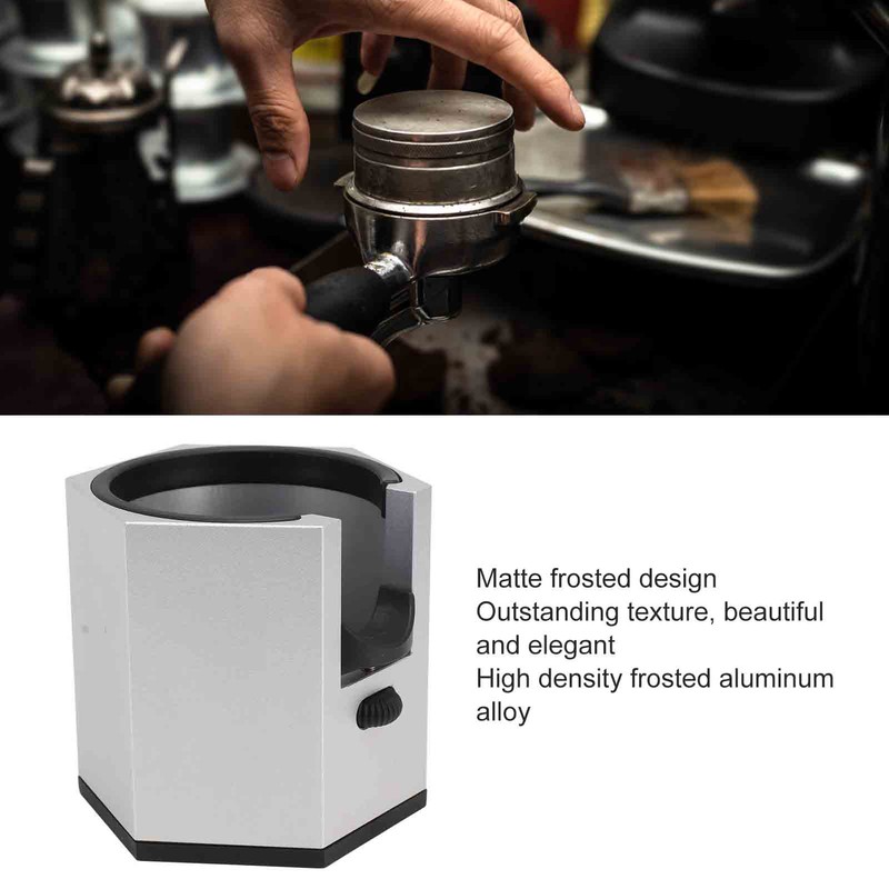 Coffee Portafilter Holder Aluminum Alloy Coffee Portafilter Stand with Removable