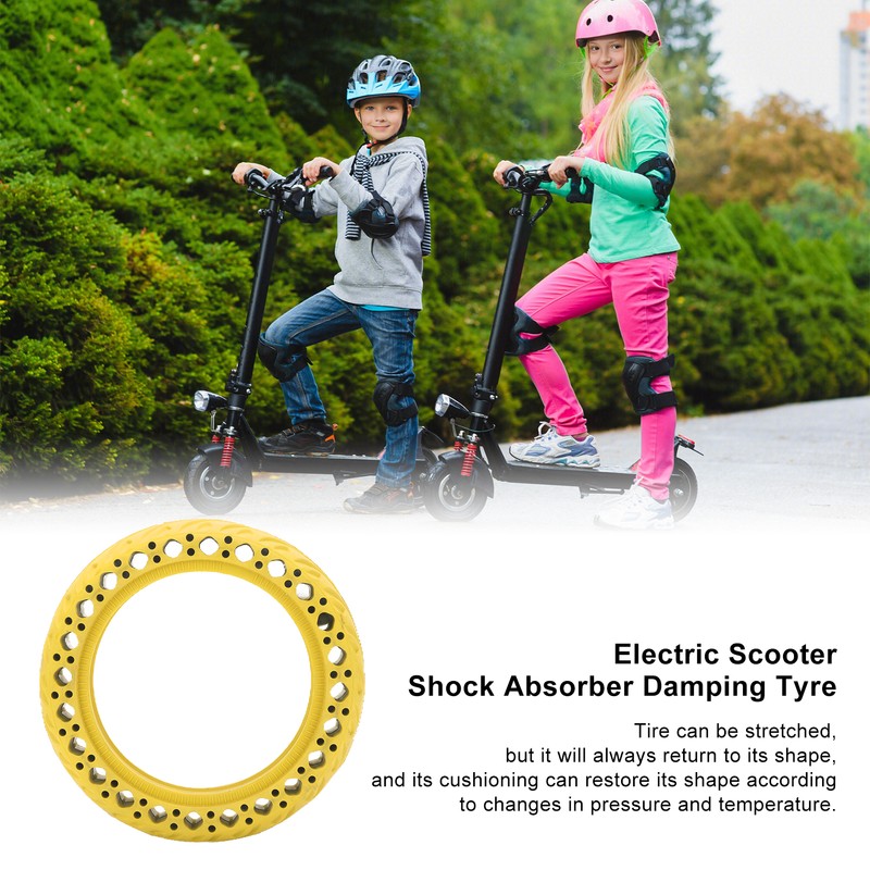 8.5x2.0 Electric Scooter Damping Tyre Durable Rubber Solid Tire for