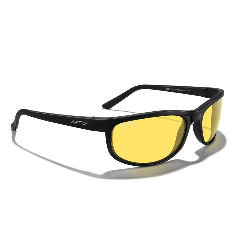 MERRY'S Wrap Around Sport Polarized Sunglasses for Men Women Driving