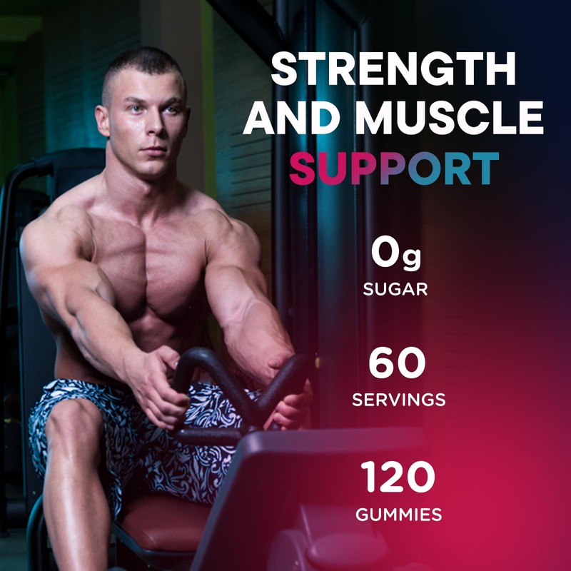 GZ HAOYUAN HMB and L-Leucine Gummies, 4500mg HMB and Leucine