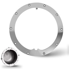 ETZ 79200200 10-Hole Standard Liner Sealing Ring, Stainless Steel of Inground Pools Liner Ring Replacement for Pentair 10" Large Embedded Wet Niches 25549-002-000 AMP-301-4016