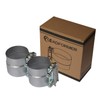 ROADFORMER 2.5 inch Exhasut Clamp 2 1/2 Lap Joint Exhaust