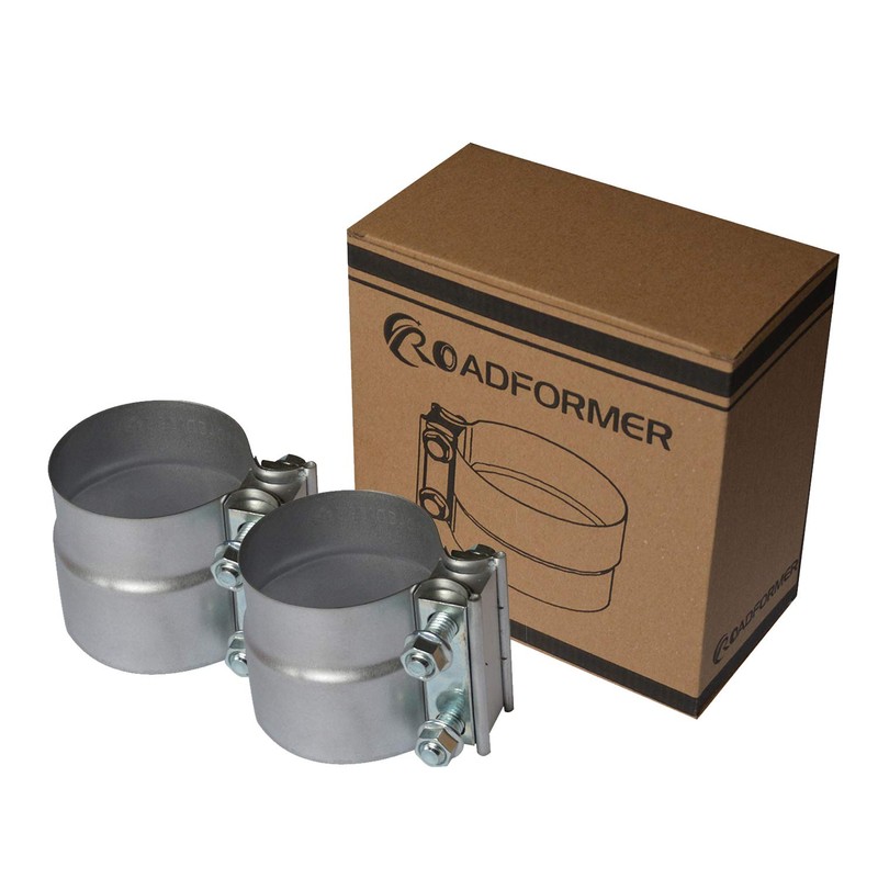 ROADFORMER 2.5 inch Exhasut Clamp 2 1/2 Lap Joint Exhaust