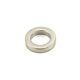 N42 Neodymium Magnet for Arts, Crafts, Model Making, DIY, Hobbies, Office and Home - 25mm O.D. x 16mm I.D. x 5mm thick - 9.4kg Pull - Pack of 10