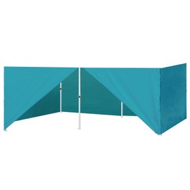 Eurmax USA Full Zippered Walls for 10x20 Easy Pop Up Canopy Tent,4 Walls ONLY(Turquoise)