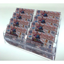 Marketing Holders 8 Pocket Clear Business Card Holder Stand Counter Space Saver 6 Pack  Acrylic