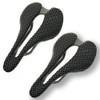 HLIYA 3D Print Carbon Bicycle Saddle Light/Soft/Breathable/Waterproof, Universal Seat Pad
