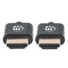 MANHATTAN HDMI Cable Ultra Thin with Ethnet 1.8 m Black