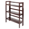 Winsome Wood Terry Shelving, Walnut, 3