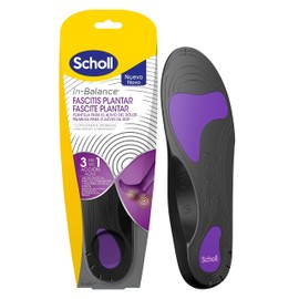 Scholl Anti Pain Insoles, black