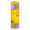 Graff-City Q1 Pre Taped Masking Paper 25m Roll - Multi Size Protective Sheets - Paint Sealing (30cm x 25m)