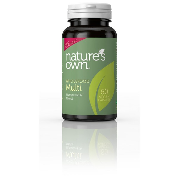 Nature's Own Wholefood Multi (Multivitamin & Mineral), 60 Vegan Capsules