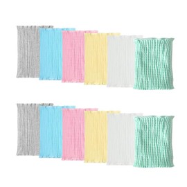 12Pcs Baby Belly Band Elastic Gtube Belt Double Layer Bellyands Button Cover Cotton Umbilical Hernias Belt for Babies Toddler Boys Girls (12pc, 10 inch Double Layer)