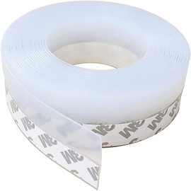 Guardapolvos Puerta Exterior 5M/16Ft Tira de Sellado para Puerta y Ventana, Cubrepolvo para Puertas, Tiras Guardapolvo para Puerta, Protector para Puertas de Casa para Baño/ Ventanas para Estorbabar de Agua/Insectos/Aire/Poco Ruido, Fácil de Instalar