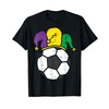 Soccer Football Jester Mardi Gras Carnival Player Coach Gift T-Shirt