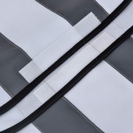 XS WHITE Reflective Vest High Visibility hi viz vis Executive Waistcoat WHITE