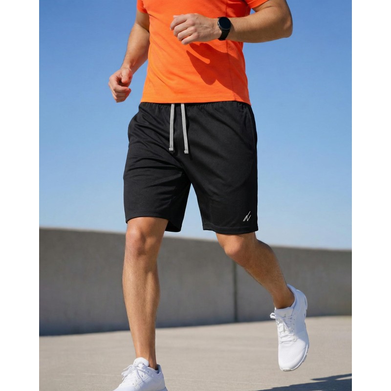 NY Threads Pantaloncini Sportivi da Uomo – Asciugatura Rapida, vestibilità