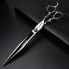 7/8 inch professional hairdressing scissors, hairdressing scissors, tap handle (8