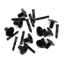 sourcing map Universal Mounting Clips 4 mm Hole Diameter Push In Car Door Fender Rivets Holder Clamp Pack of 10