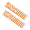 Mikinona 2pcs Car Window Stickers Glow in The Dark Decorative