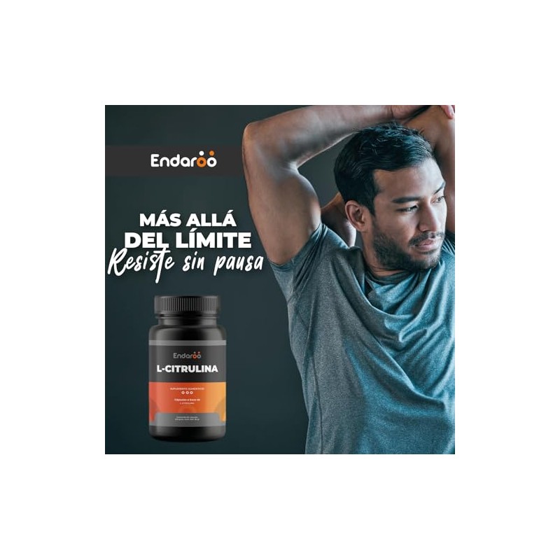 L-Citrulina 500 mg, 60 Cápsulas, Suplemento para Rendimiento Deportivo