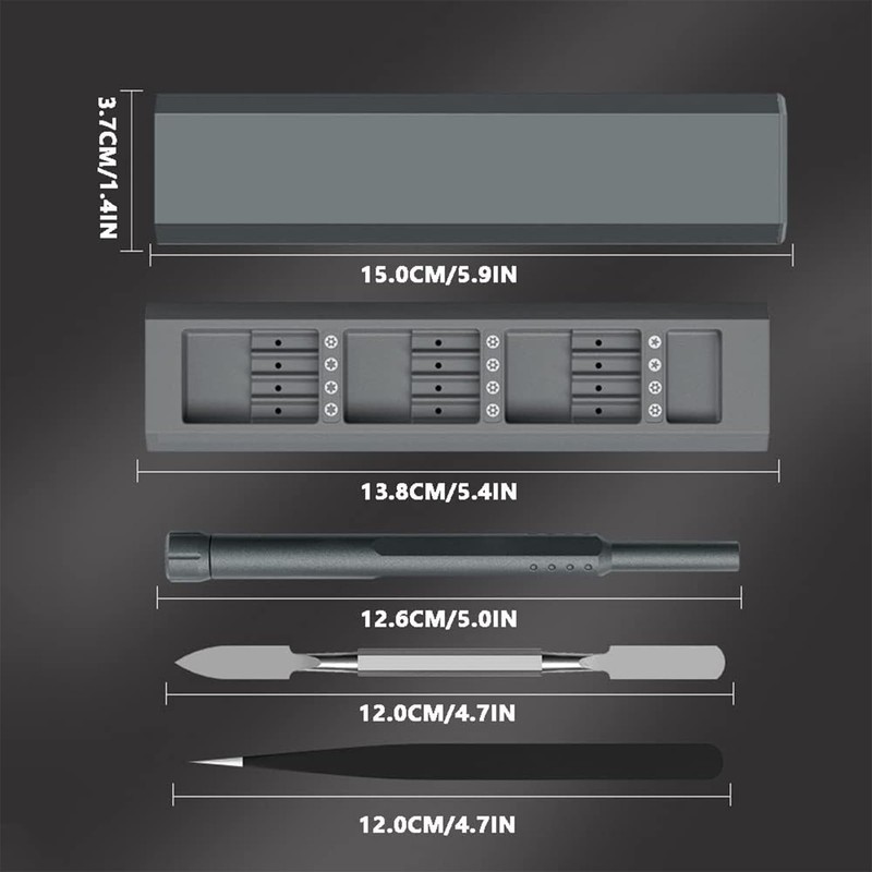 SahncaiTechTrade 45 in 1 Precision Screwdriver Set, Multifunction Small Magnetic