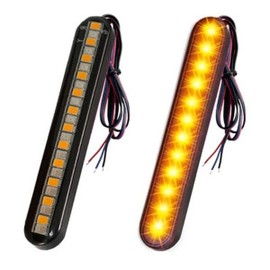 Motorcycle 24 LED Turn Signal Wave Moving Blinker / 오토바이 24 LED 방향지시등 물결 무빙 깜빡이