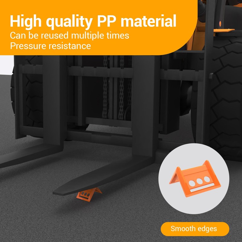 20 Pack Plastic Edge Protectors for Cargo Straps Up to