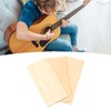 3PCS Guitar Neck Shim Set Maple Wood Guitar Gasket Plates