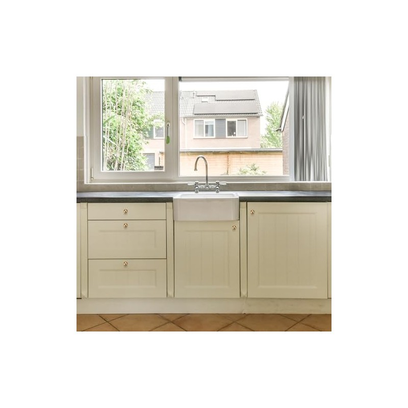 12 Pack Champagne Bronze Cabinet Knobs, Round Ball Knobs for