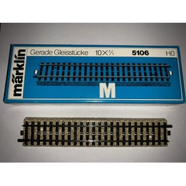 MARKLIN HO Last Edition FOLD-TOP M Tracks STRAIGHTS 5106 (Box=10PCS.)
