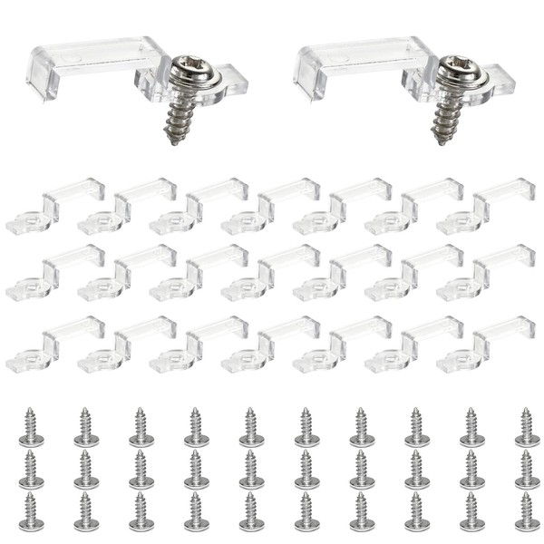 LED Strip Mounting Clips Pack of 100 10 mm LED