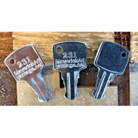 SNORKEL 3 keys for Snorkel 8080210 Equipment "231"