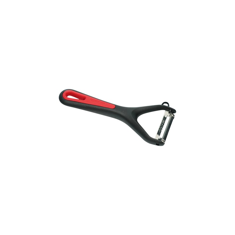 Westmark Gallant Peeler, Plastic/Stainless Steel, Black/Red/Silver
