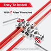 TOPDC 12-Way Battery Terminal Connector for Lead Acid, 8AWG up