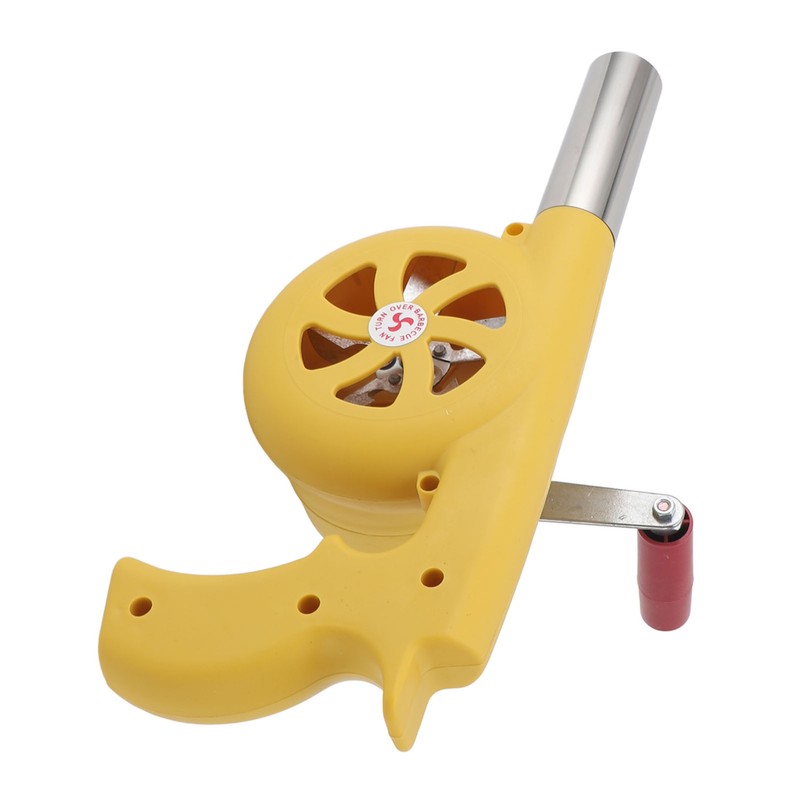 Hand Crank BBQ Fan Increase Firepower Portable Barbecue Air Blower