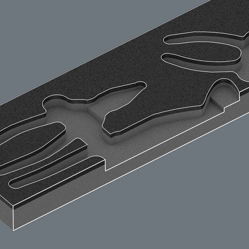 9780 Foam Insert "Knipex Plier Set 1"