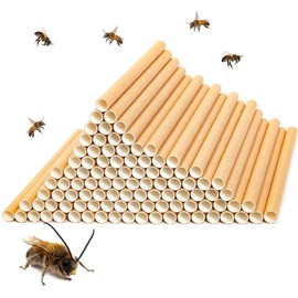 Juvale Mason Bee Nest 6mm Cardboard Tubes Refill (6 In, 100-Pack)