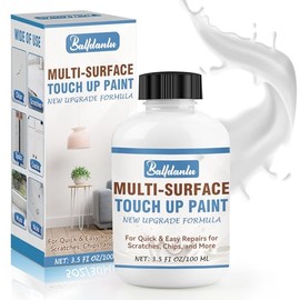 White Touch Up Paint, Furniture Cabinets Wall Paint, Multi-Surface Touch Up Pen for Scratches and Spots on Dresser, Door, Floor, Appliance and Bathtub 3.5 Fl Oz