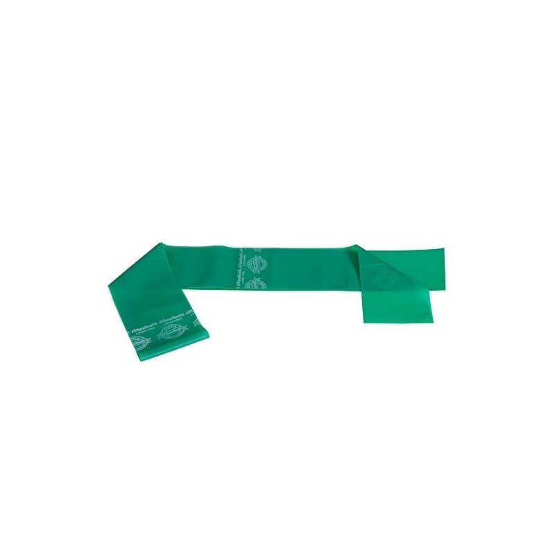 Theraband MEDIUM HARD MEDIUM BAND LATEX FREE GREEN 60" (Length)