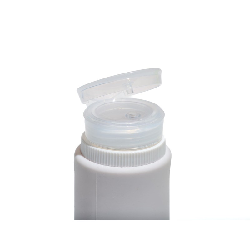 Muitomas, Reiseflaschen mit transparentem Gehäuse, 3 Reiseflaschen aus Silikon, 98