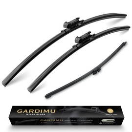 GARDIMU Front and Rear Windshield Wiper Blades, 3 Pcs Front and Back Windshield Wipers Blades for Ford Explorer 2020-2024, Car Window Wiper Blades for 2020 2021 2022 2023 2024