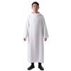 BLESSUME Priest Clergy Alb Pleats Front Wrap Alb Vestments with